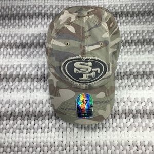 San Francisco 49ers '47 Brand Camo Fitted Hat